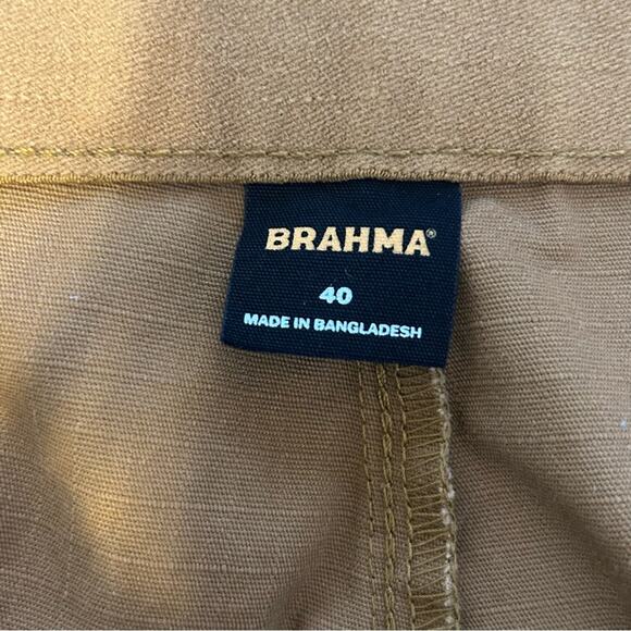 Brahma Ripstop NWT Relaxed Fit Cargo‎ Shorts Mens Size 40 Brown - Picture 4 of 5
